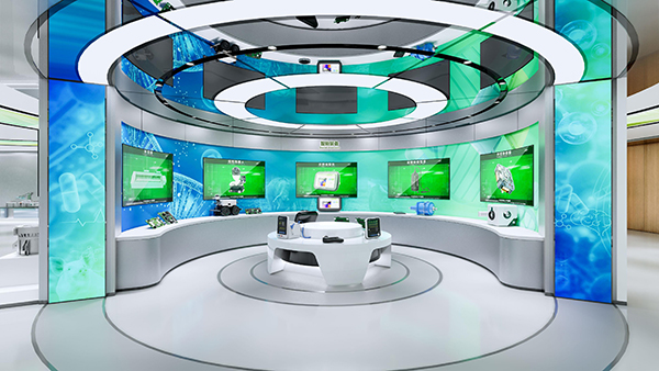 多媒體展廳設計施工